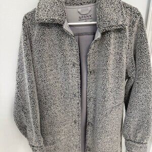Spanx Luxe Fleece Shirt Jacket size S